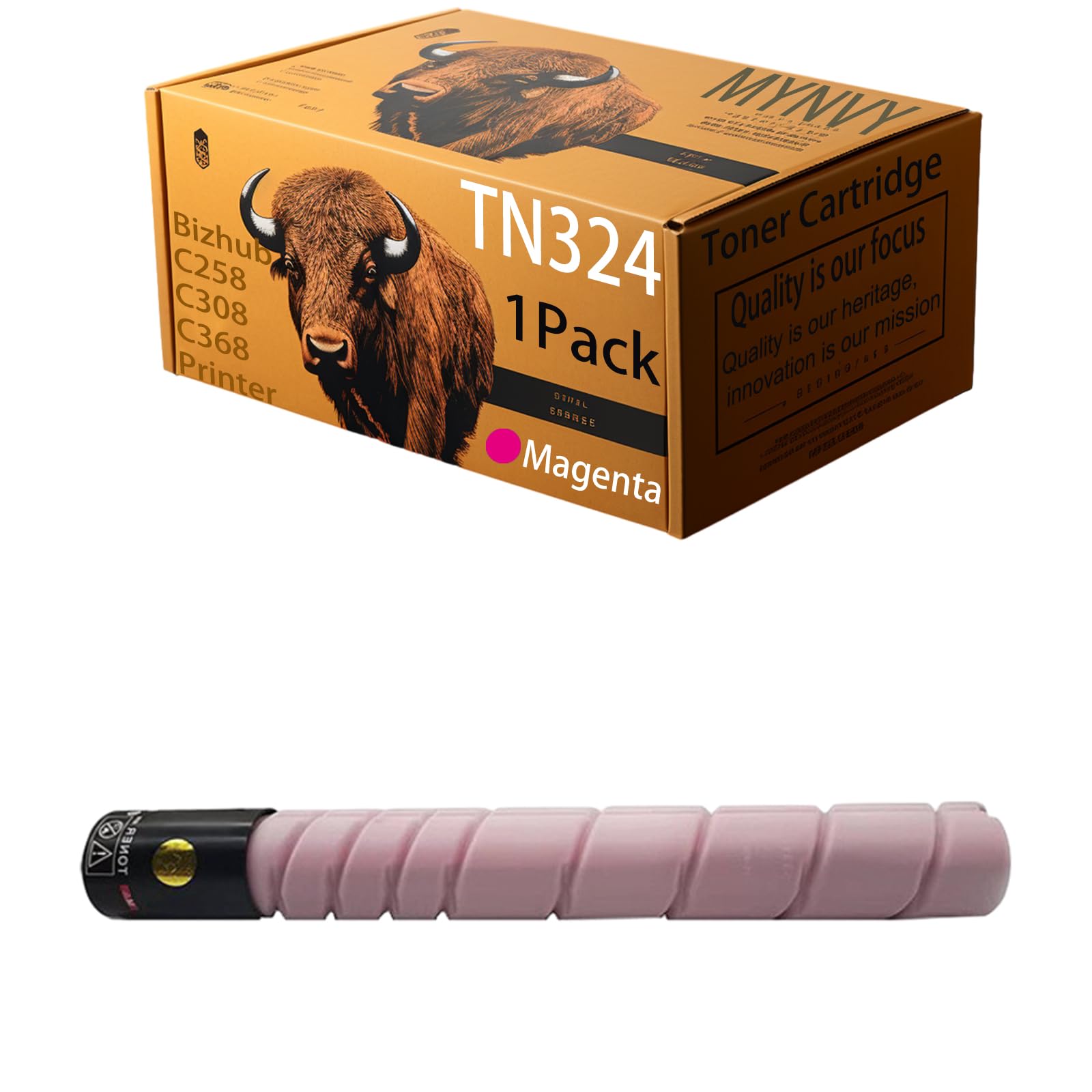 ◇コニカミノルタ トナーカートリッジ TN324 ブラック×5/シアン